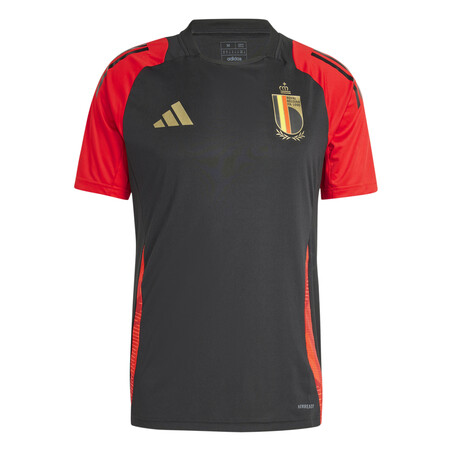 Maillot entraînement Belgique noir rouge 2024