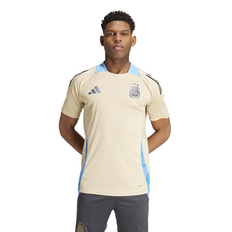 Maillot entraînement Argentine or bleu 2024