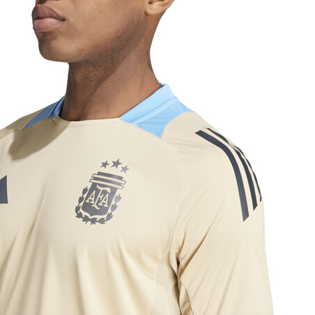 Maillot entraînement Argentine or bleu 2024