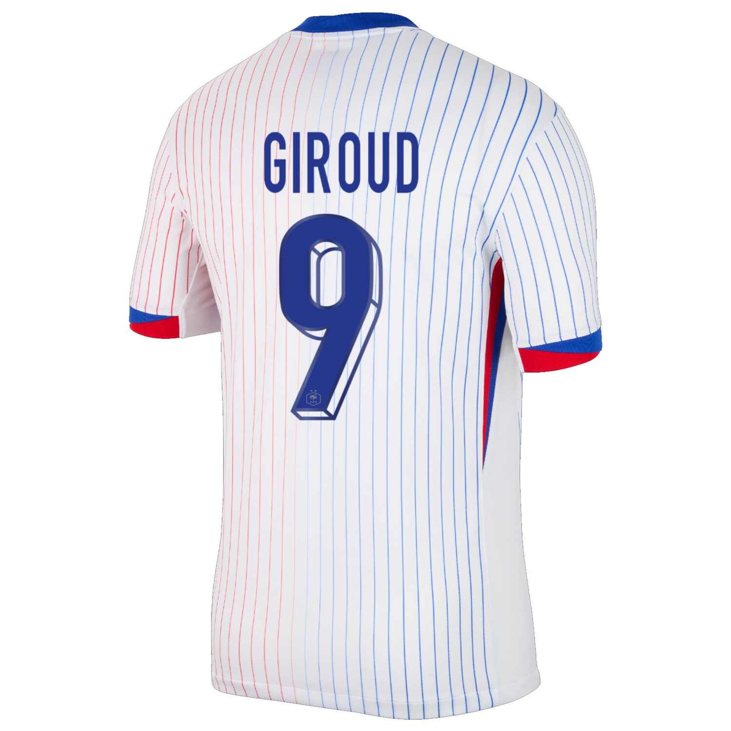 Maillot Équipe De France Euro 2024 Domicile Nike - Giroud N°9 - Tailles S Ou L