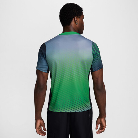 Maillot avant match Nigeria bleu vert 2024