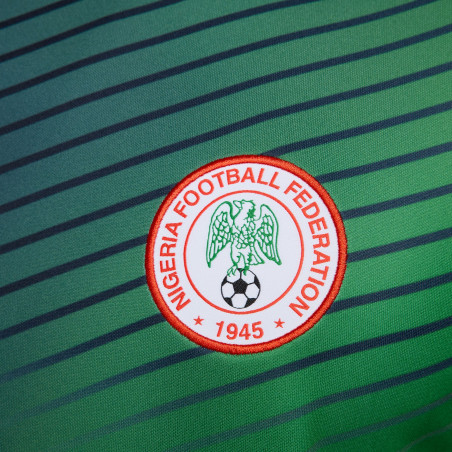 Maillot avant match Nigeria bleu vert 2024