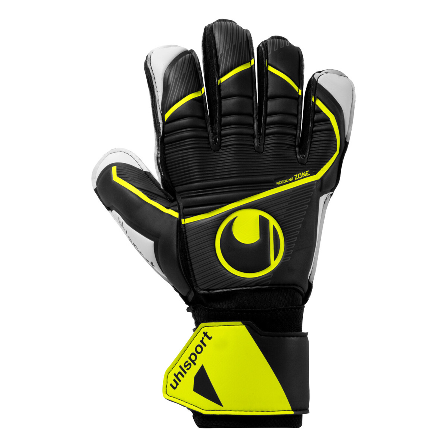 Uhlsport Brassard De Capitaine – Jaune Fluorescent, Fermeture Velcro, 100% Polyester – Visibilité Optimale