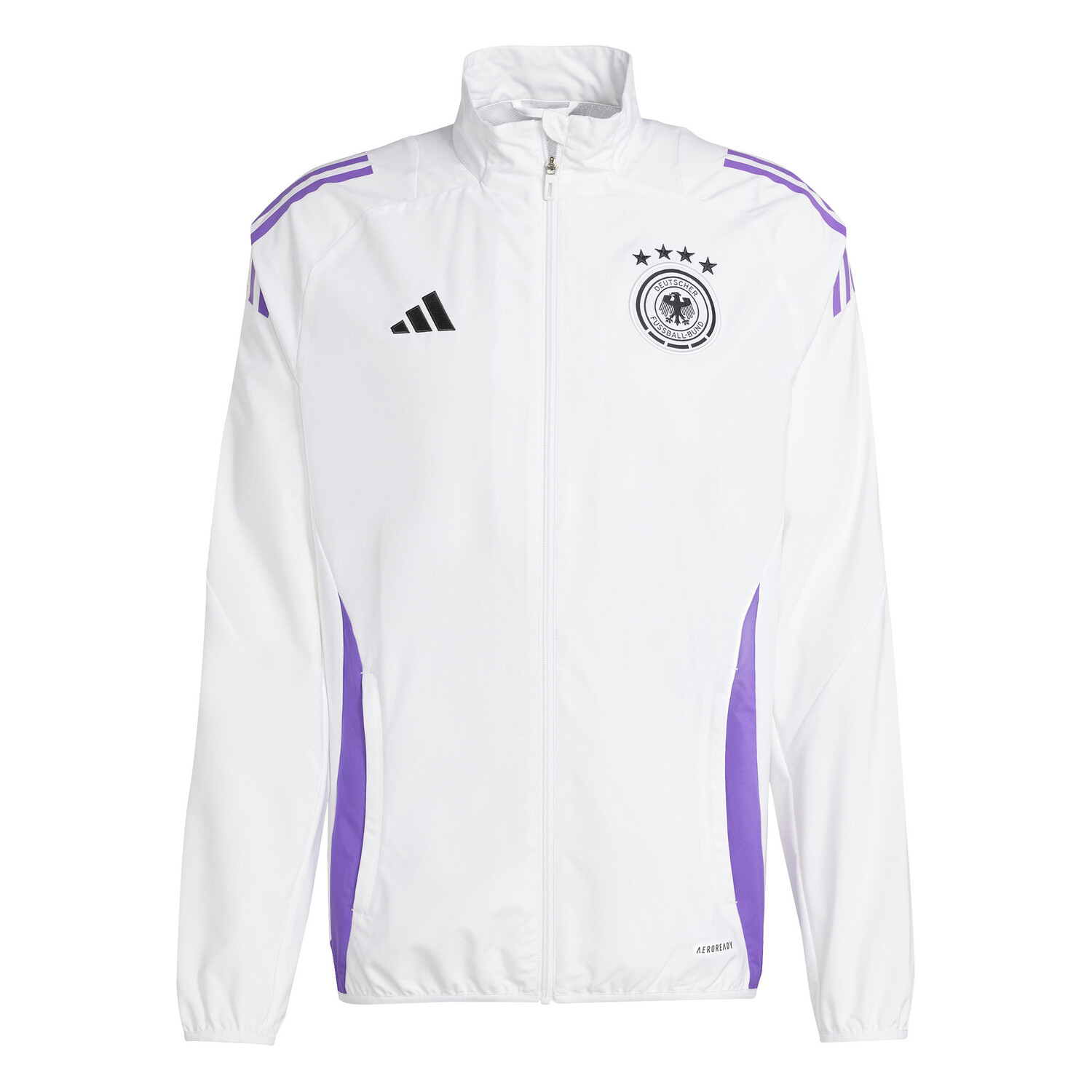 Veste Réversible Allemagne 2025 Adidas Taille L - Neuf Avec étiquettes, Coupe Vent, Fabrication Allemagne