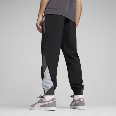 Pantalon survêtement Dortmund Woven noir gris 2023/24