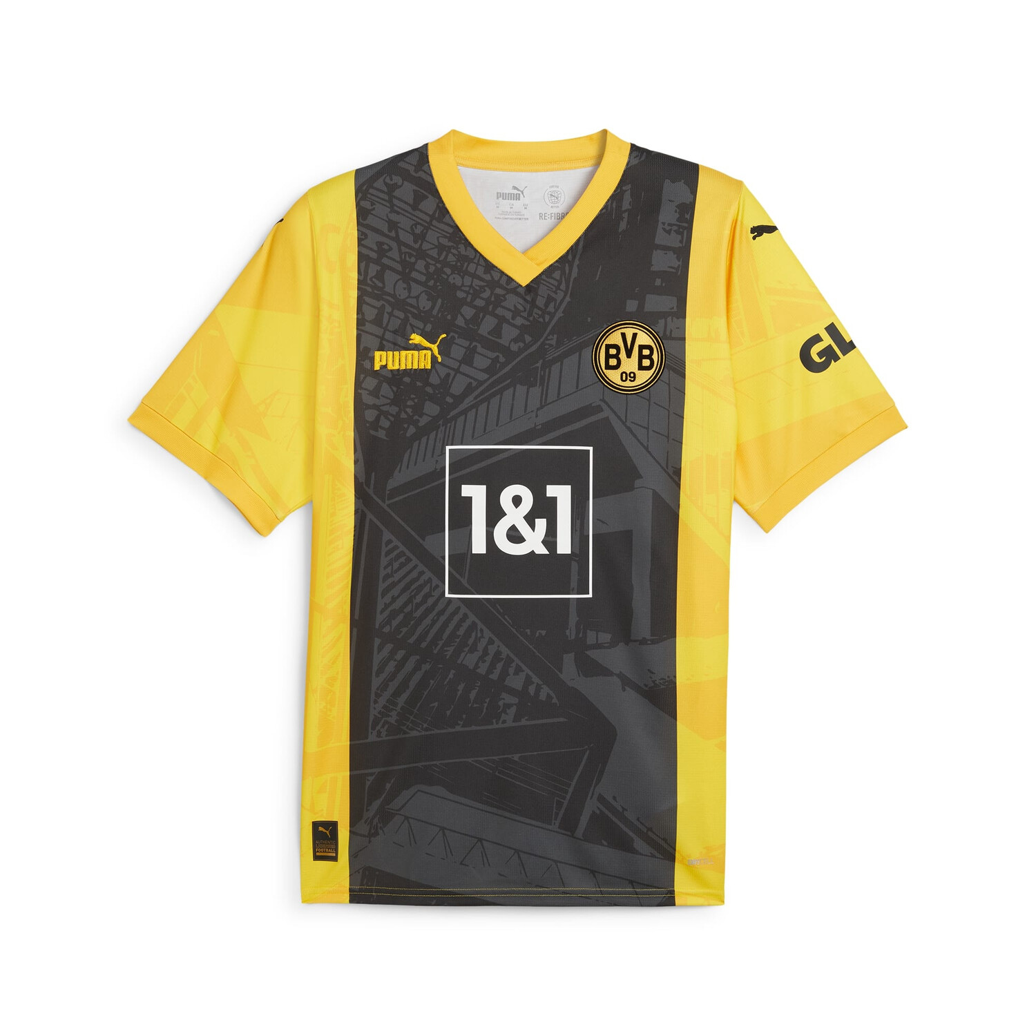 Maillot Domicile Borussia Dortmund 2024 Puma - Taille M Jaune - Neuf Sans étiquette