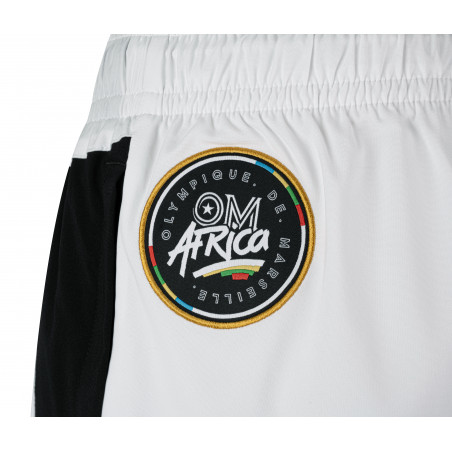 Short OM Africa woven blanc 2023/24