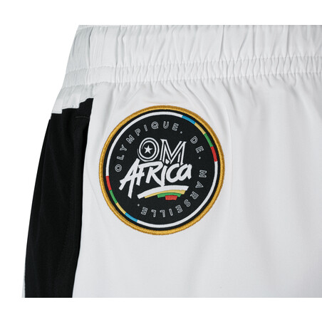 Short OM Africa woven blanc 2023/24