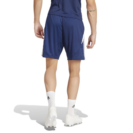 Short entraînement adidas Tiro24 bleu blanc