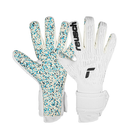 Gants gardien Reusch Attrakt Freegel Fusion blanc noir