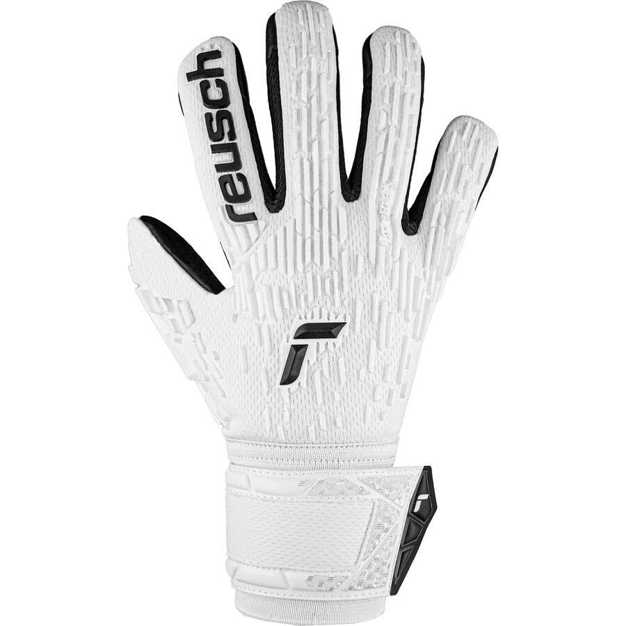 Gants gardien Reusch Attrakt Freegel Silver Junior blanc noir
