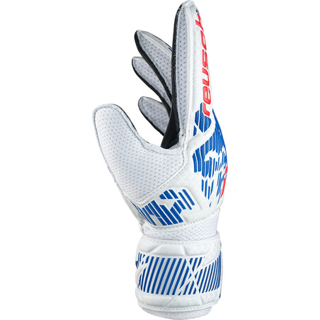 Gants gardien Reusch Attrakt Solid Junior blanc bleu