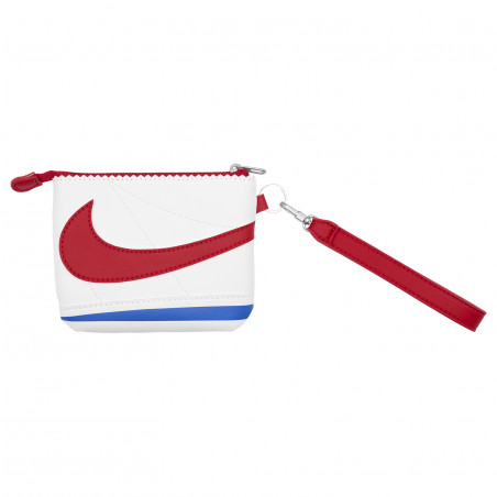 Pochette Nike Cortez blanc rouge