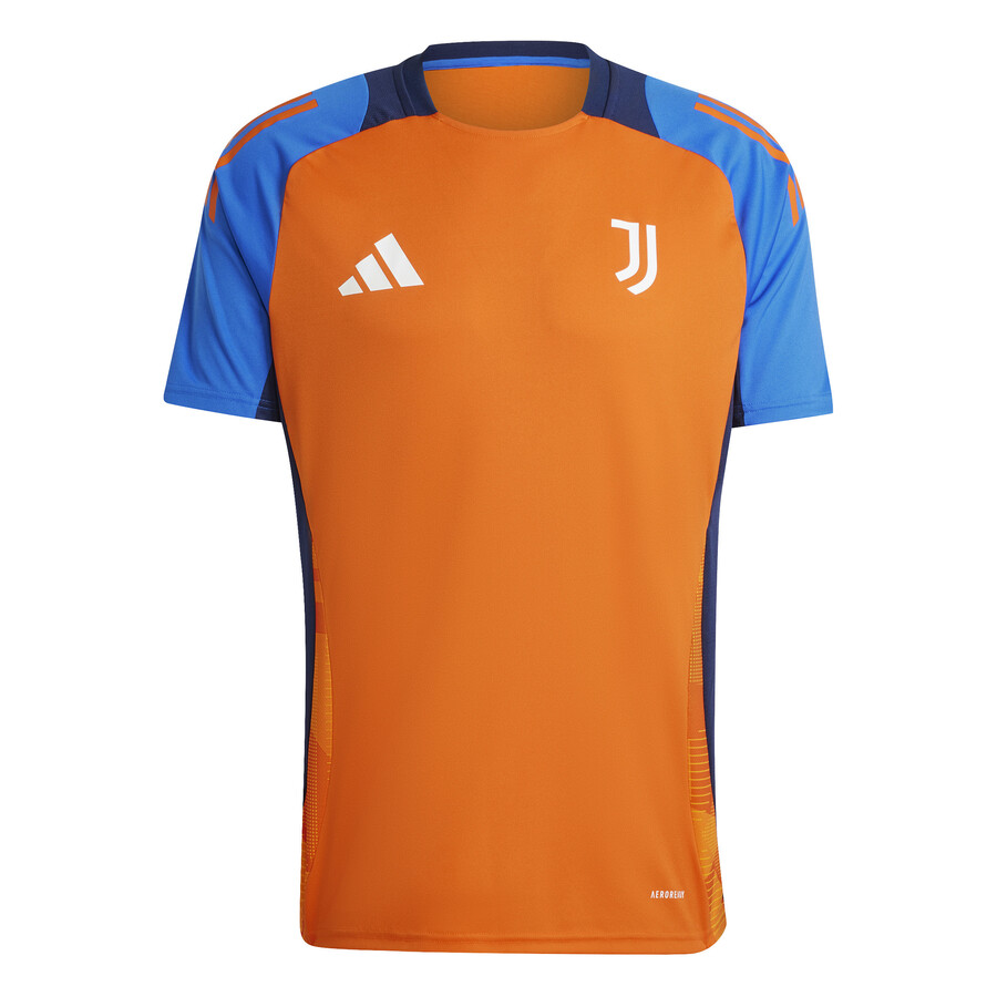 Maillot entrainement Juventus orange bleu 2024 25 sur Foot