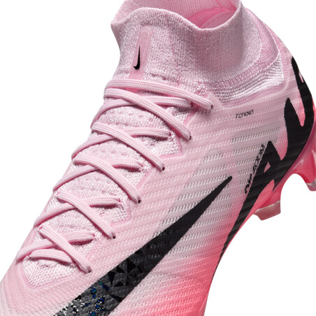 Nike Air Zoom Mercurial Superfly 9 Elite FG rose noir