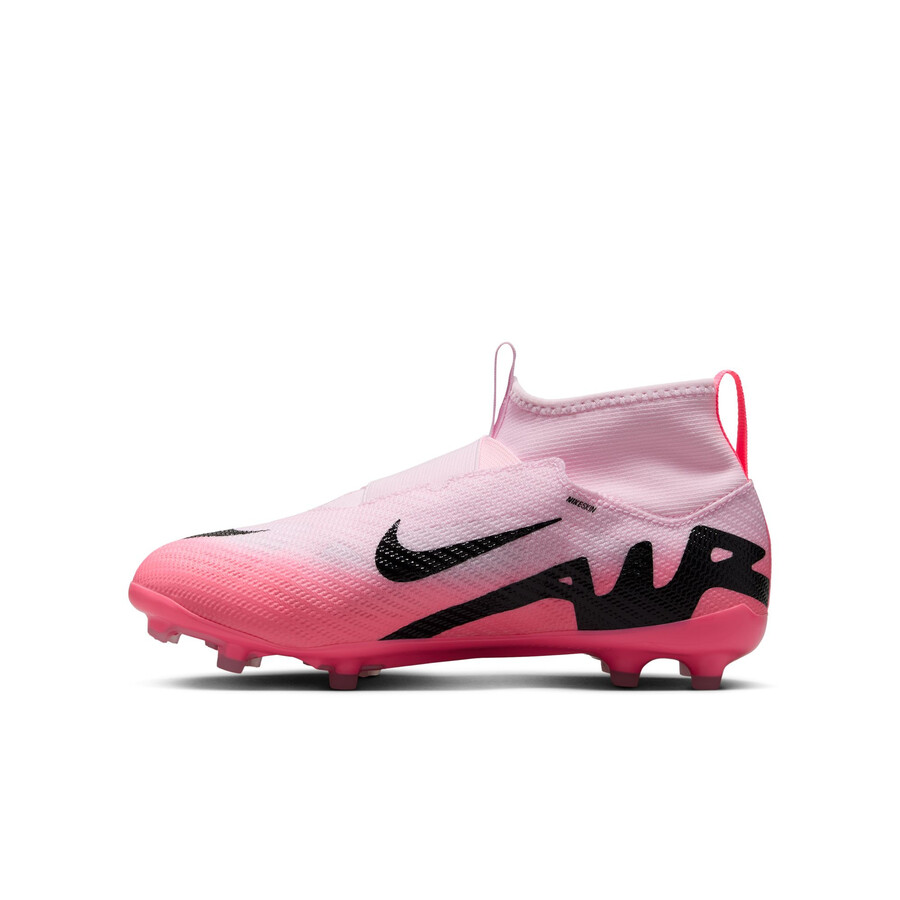 Nike Air Zoom Mercurial Superfly 9 junior Pro FG rose noir
