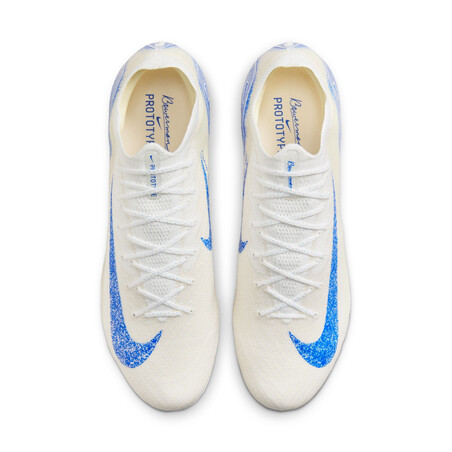 Nike Air Zoom Mercurial Vapor 16 Elite FG blanc bleu