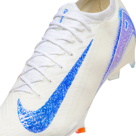 Nike Air Zoom Mercurial Vapor 16 Elite FG blanc bleu