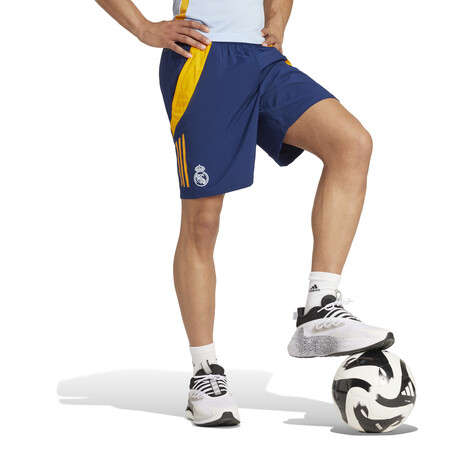 Short Real Madrid Travel bleu orange 2024/25