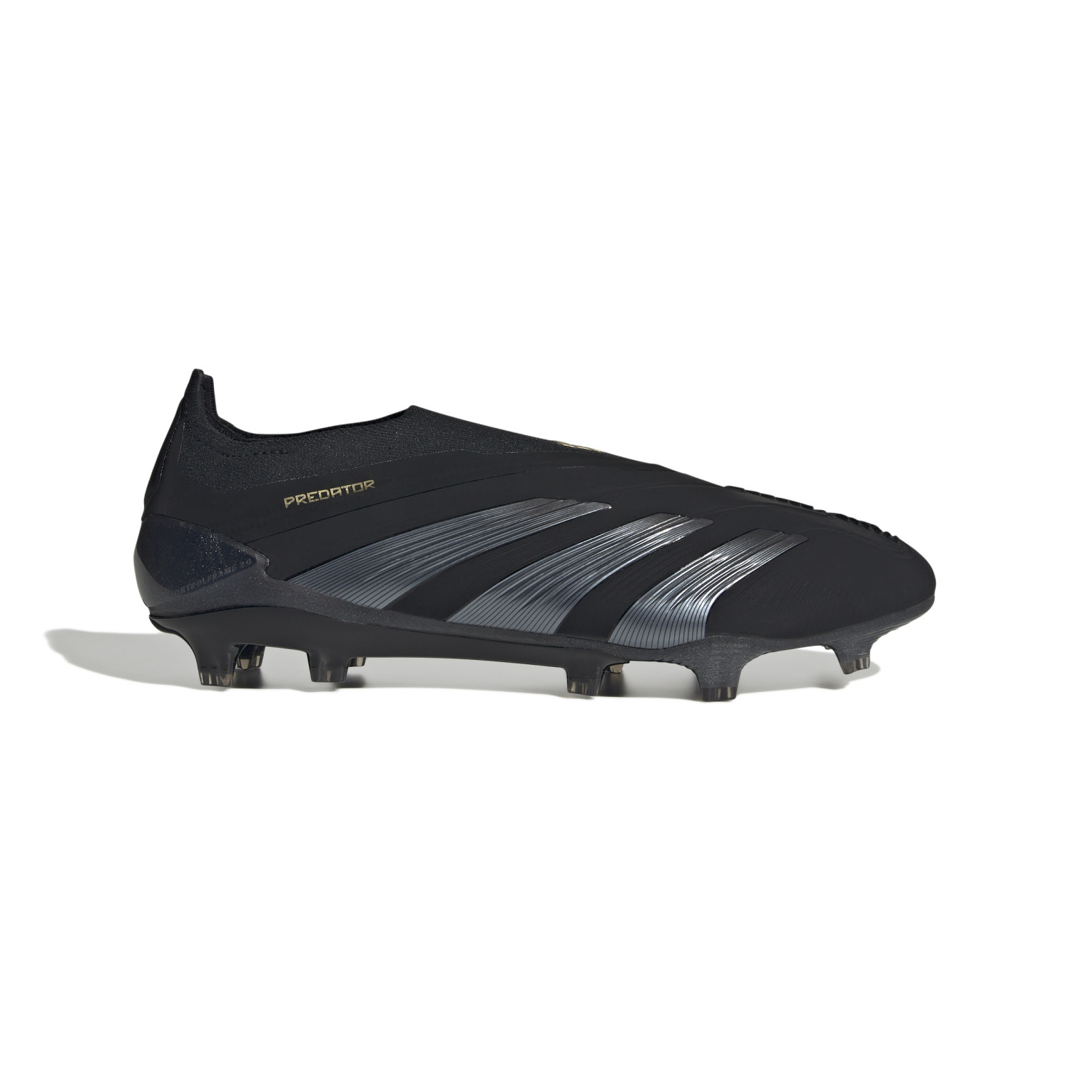 adidas Predator Elite LaceLess FG noir sur Foot
