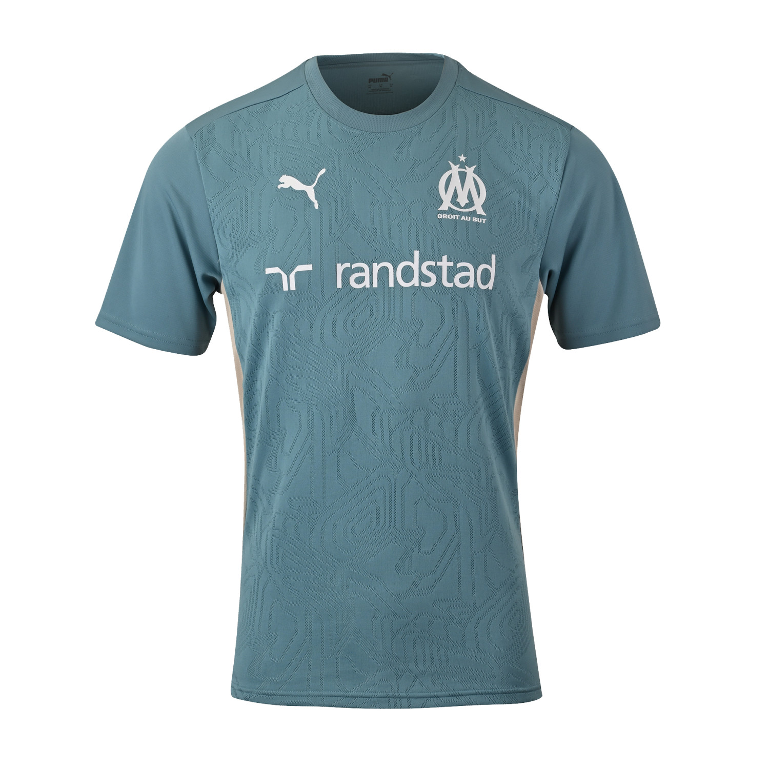 Maillot Officiel Olympique De Marseille OM - Collection Supporter 98% Polyester 2% Élasthane Homme