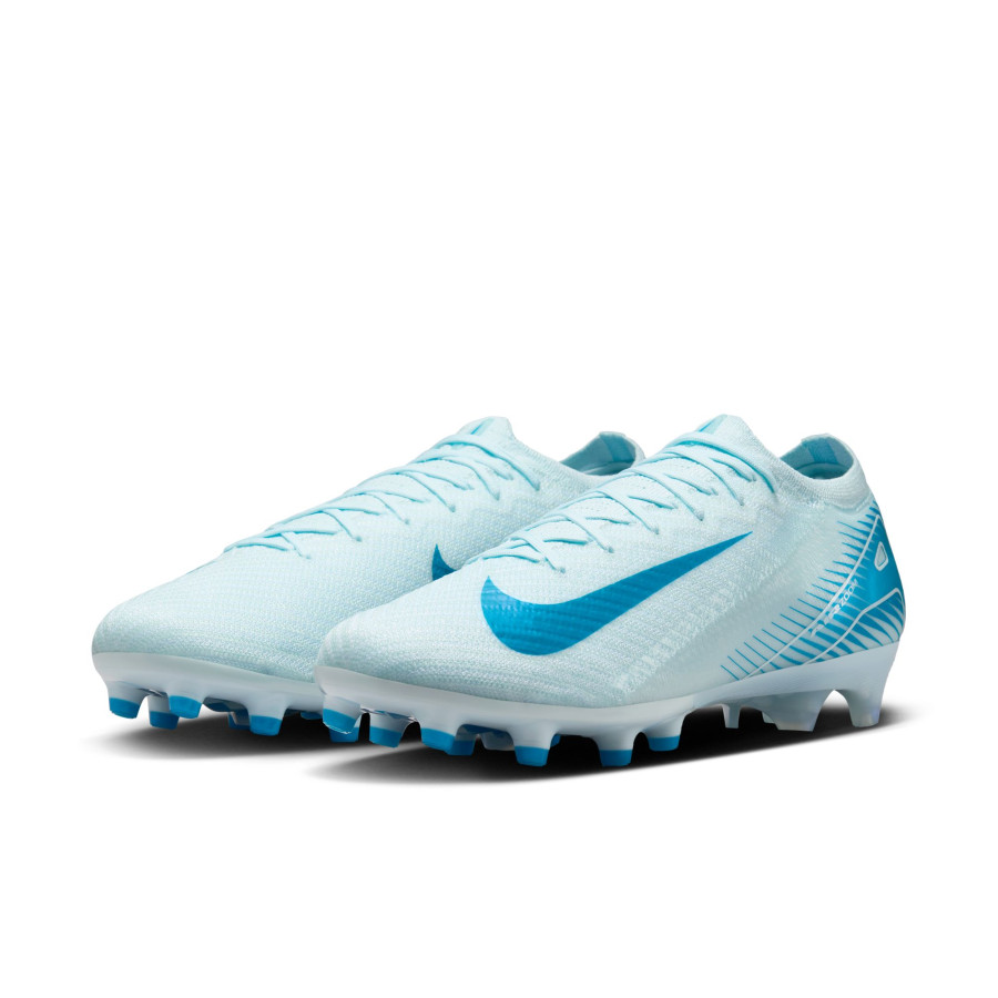 Nike Air Zoom Mercurial Vapor 16 Elite AG Pro bleu ciel sur Foot