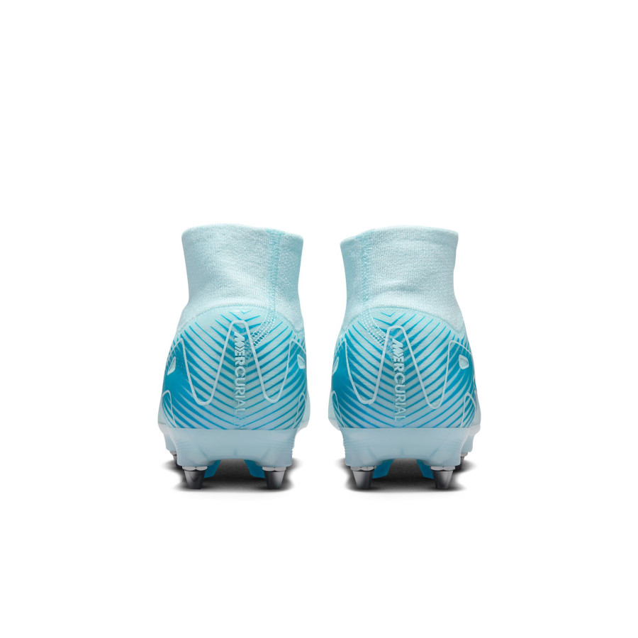 Nike Air Zoom Mercurial Superfly 10 Elite SG-Pro bleu ciel