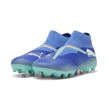 Puma Future Match LaceLess FG/AG bleu vert
