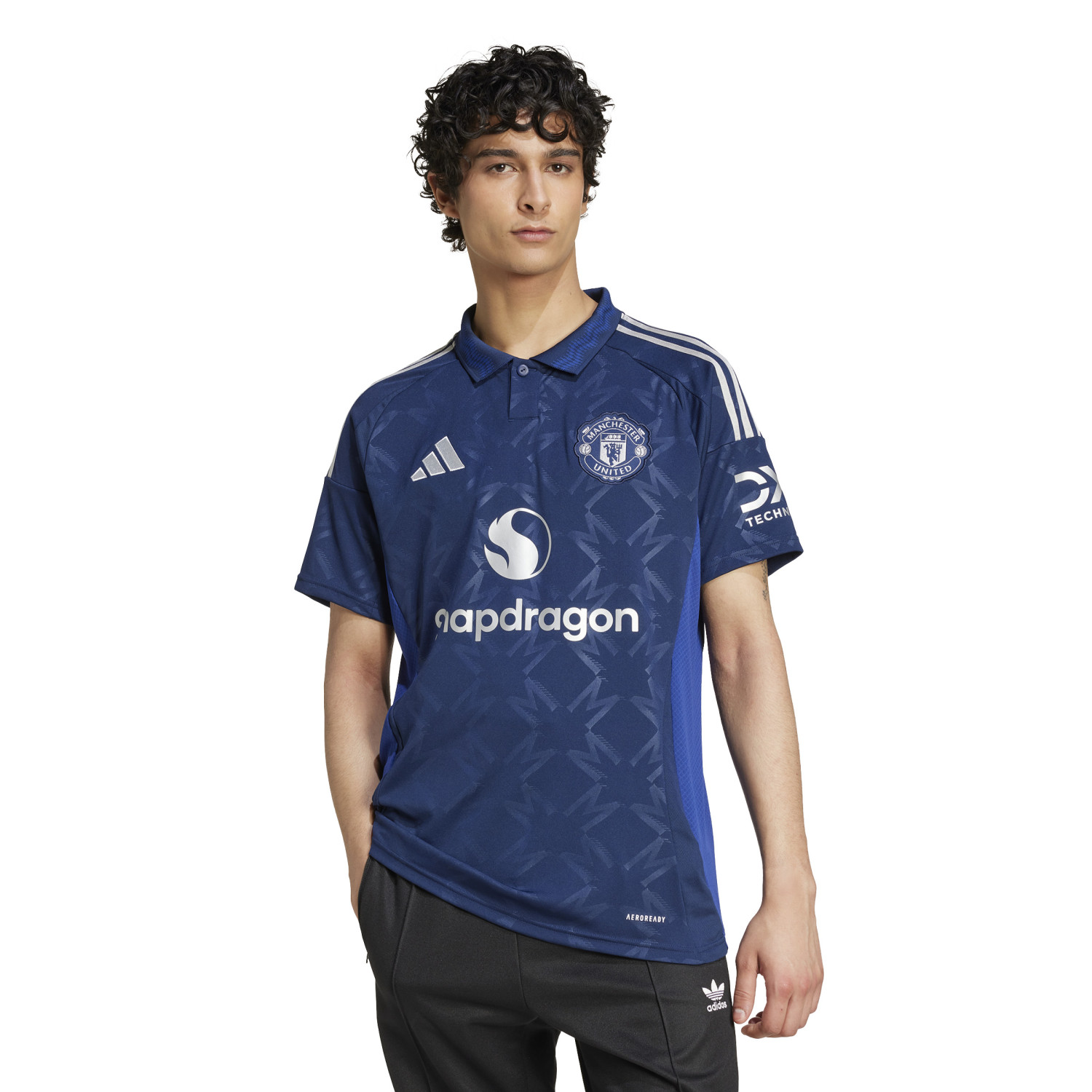 Maillot Extérieur Manchester United 2024/25 Taille M - Manches Longues, Réplique IT1984