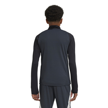 Sweat zippé junior Manchester United gris rouge 2024/25