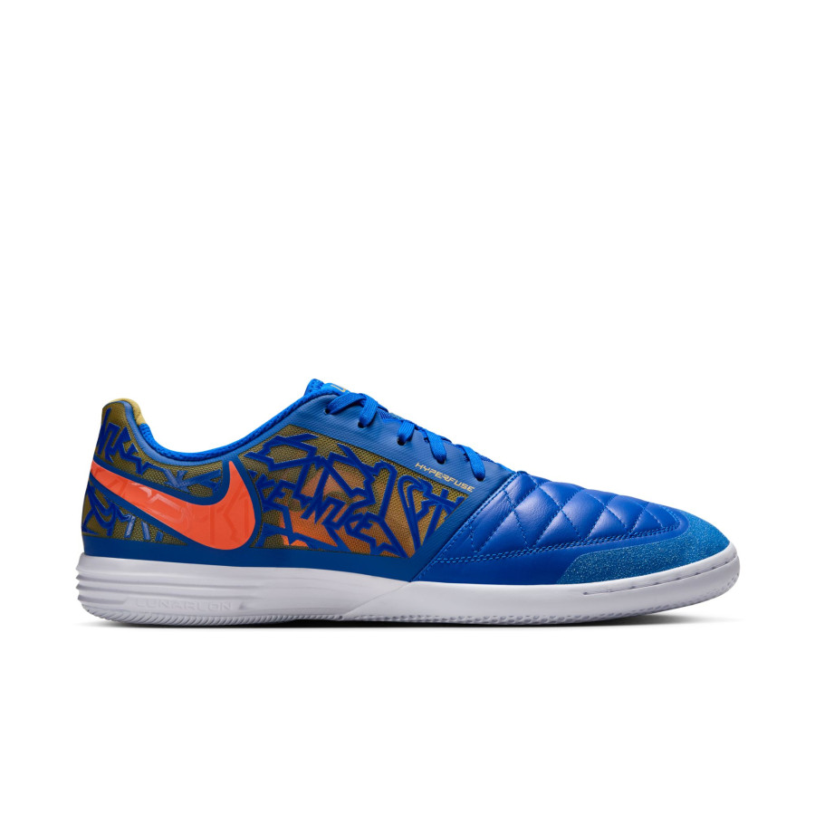 Nike Lunargato II bleu orange sur Foot