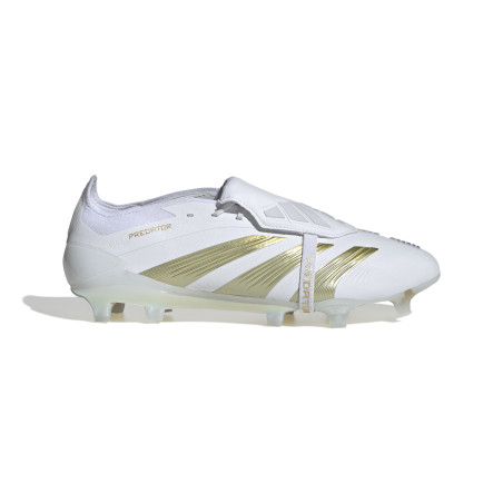 adidas Predator Elite FT FG blanc or sur Foot