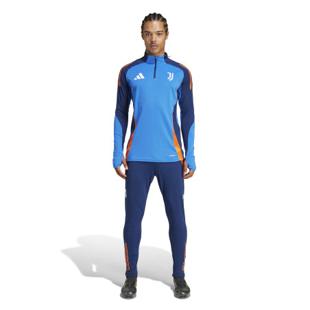 Sweat zippé Juventus bleu orange 2024/25