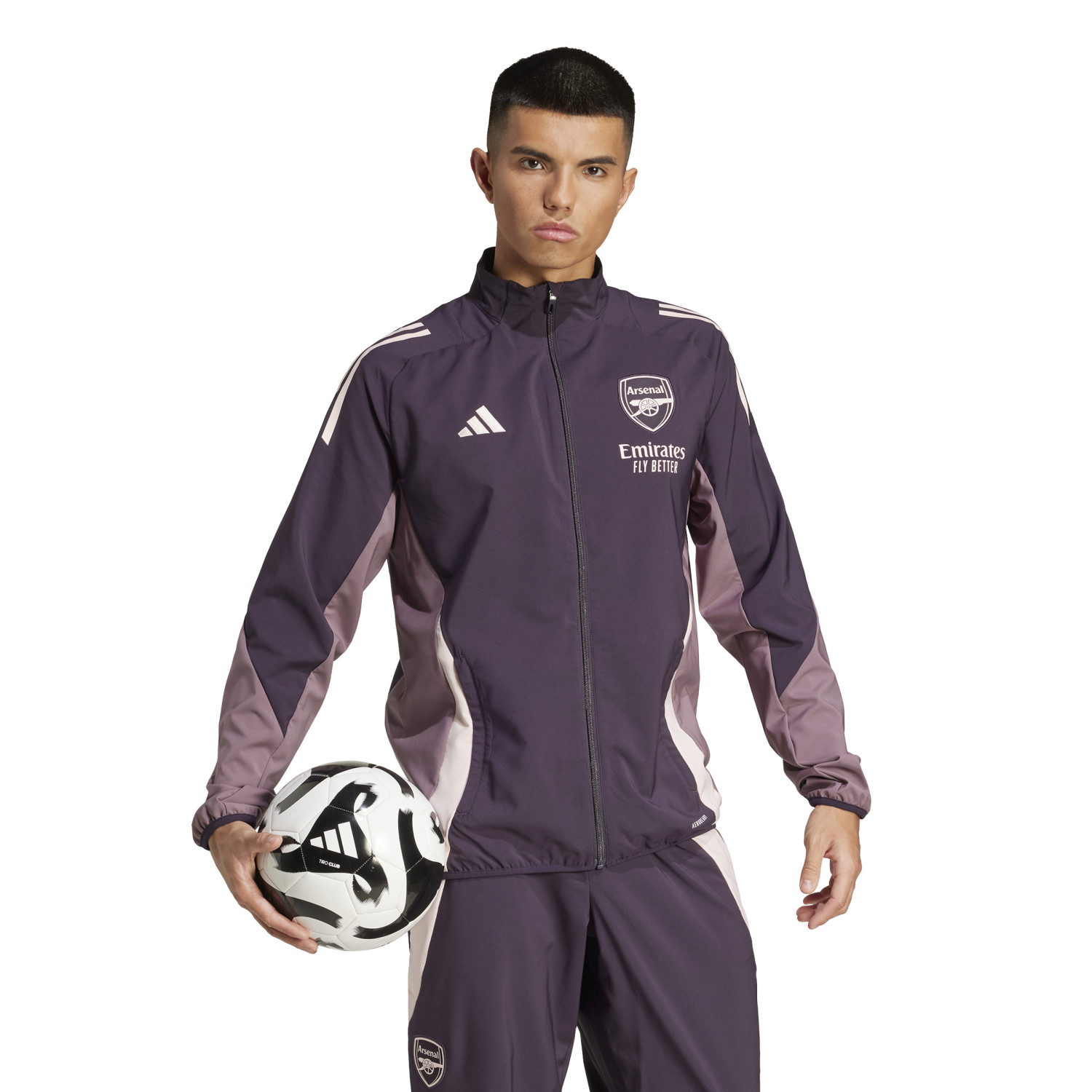 Veste survêtement Arsenal woven violet 2024/25 sur