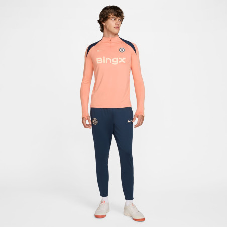 Pantalon survêtement Chelsea Strike bleu orange 2024/25