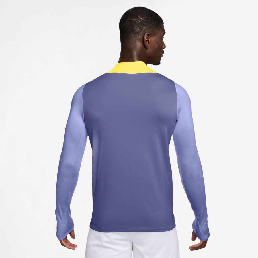 Sweat zippé Atlético Madrid Strike violet jaune