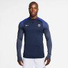 Sweat zippé PSG Strike bleu