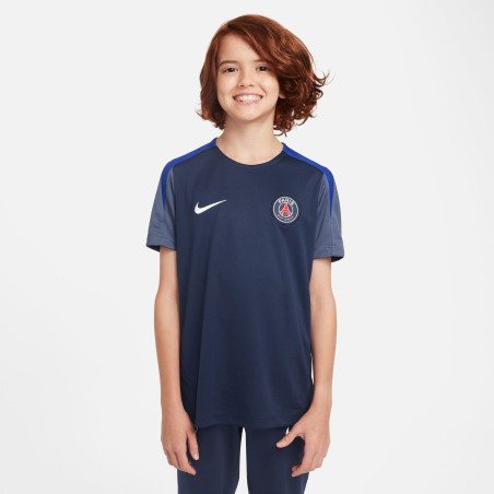 Maillot entraînement junior PSG Strike bleu