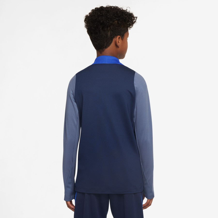 Sweat zippé junior PSG Strike bleu
