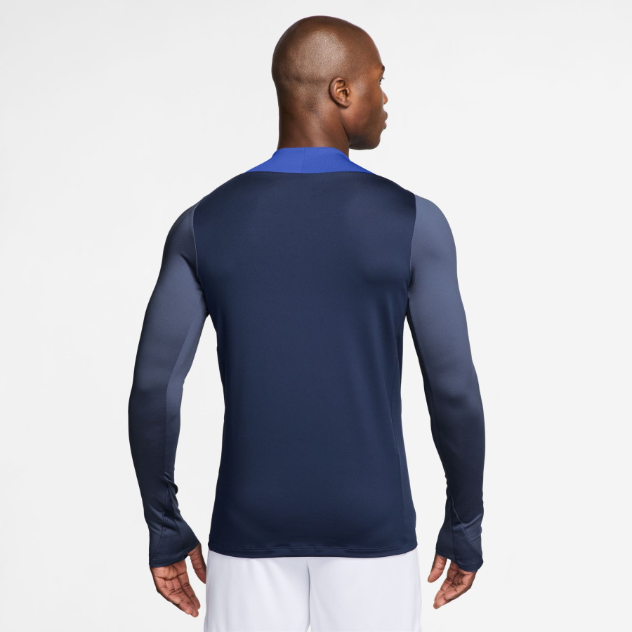 Sweat zippé PSG Strike bleu