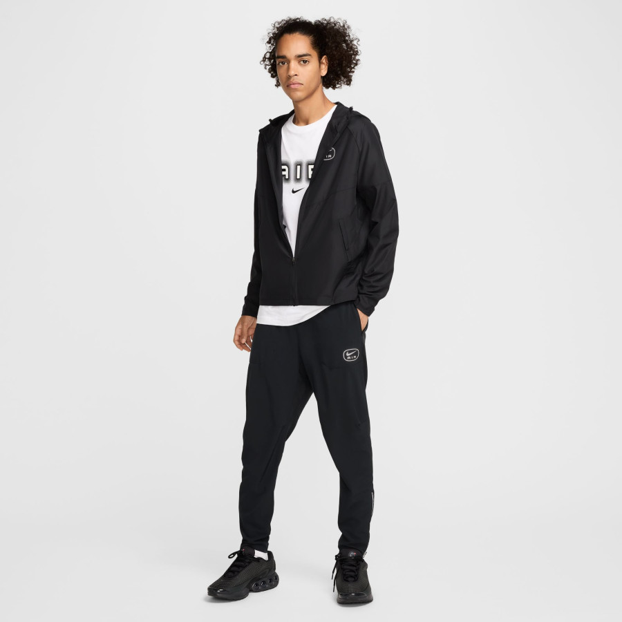 Veste survêtement à capuche Nike Air noir vert