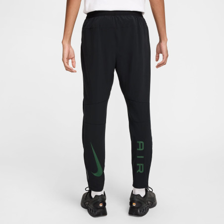 Pantalon survêtement Nike Air woven noir vert