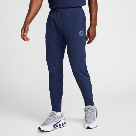 Pantalon survêtement Nike Air woven bleu rouge