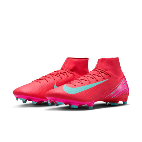 Nike Air Zoom Mercurial Superfly 10 Academy FG/MG rose bleu