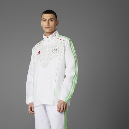 Veste survêtement Algérie UBP blanc vert
