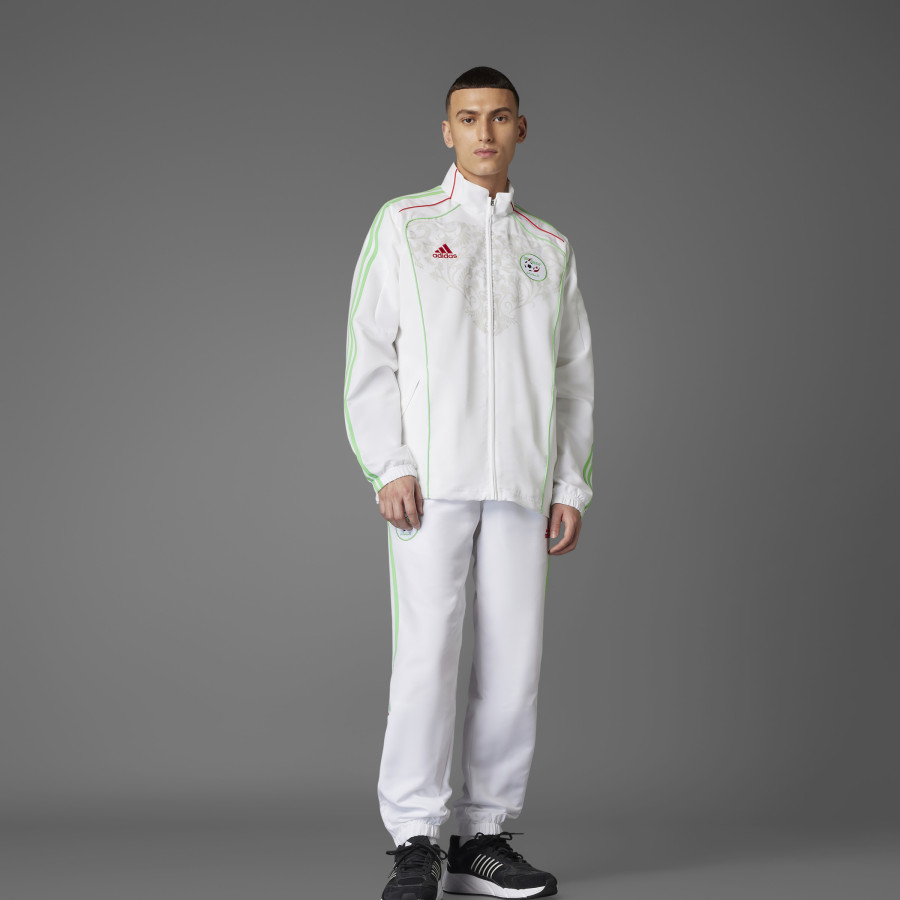 Veste survêtement Algérie UBP blanc vert