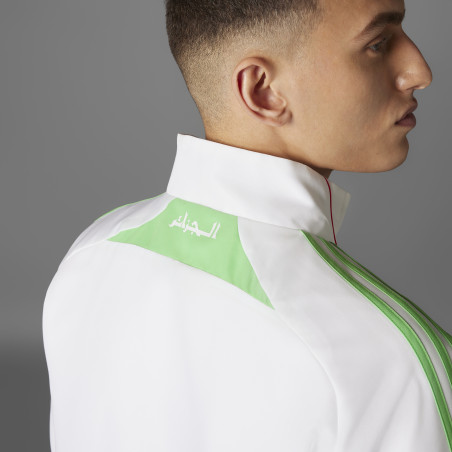 Veste survêtement Algérie UBP blanc vert