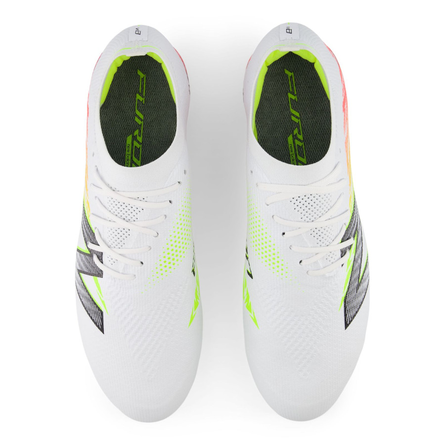 New Balance Furon V8 Elite FG blanc rouge