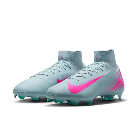 Nike Air Zoom Mercurial Superfly 10 Pro FG bleu ciel
