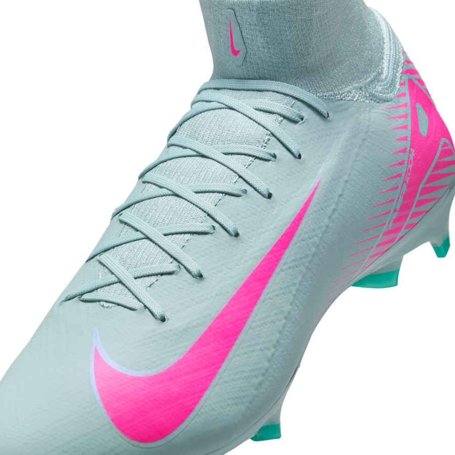 Nike Air Zoom Mercurial Superfly 10 Pro FG bleu ciel